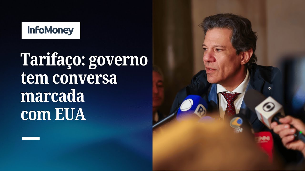 Haddad afirma que pacote contra tarifaço dos EUA será entregue hoje | InfoMoney News