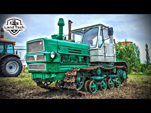 Т-150 - уникальный гусеничный трактор из СССР! Обзор и история развития на ХТЗ!