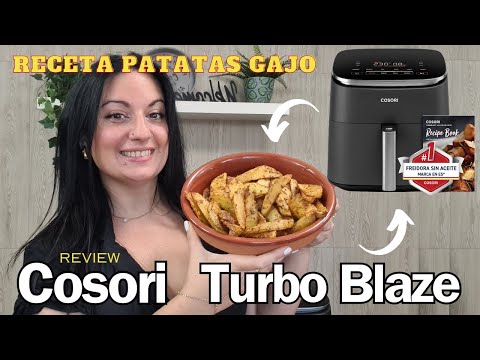 COSORI TURBO BLAZE + RECETA PATATAS GAJO 🥔#receta #cosoriturboblaze #cosorifreidoradeaire #cosori