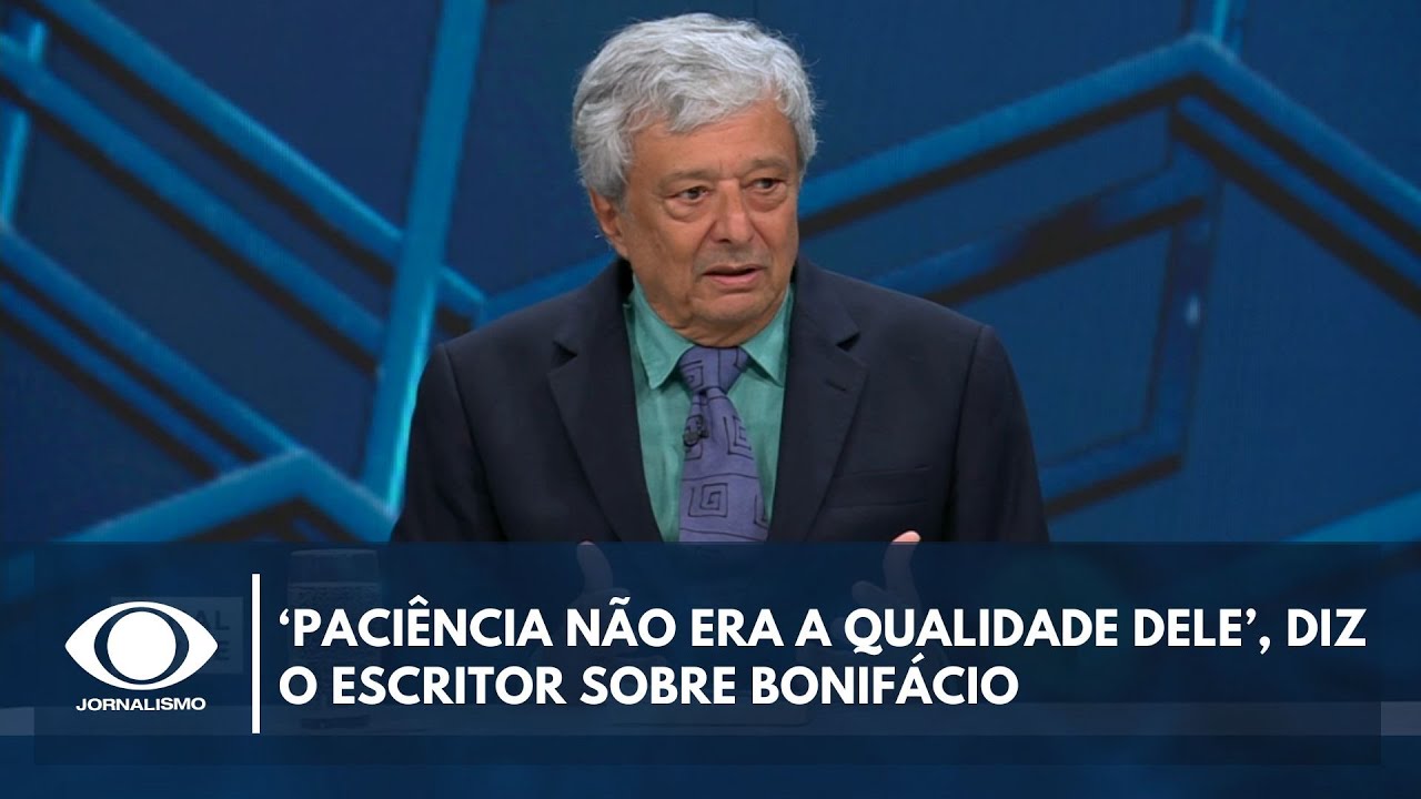 ‘Paciência não era a qualidade dele’, diz o escritor Jorge Caldeira sobre Bonifácio | Canal Livre