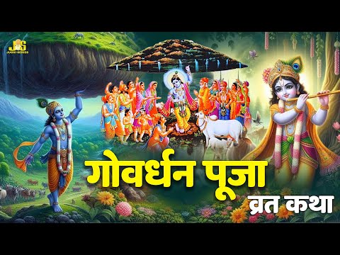 Govardhan Vart Katha : गोवर्धन की कथा | Govardhan Puja Katha 2024 | Govardhan Puja Vidhi 2024