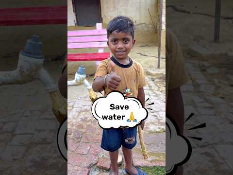 Save water 🙏#shorts