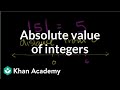 Exploring Absolute Value of Integers and Negative Numbers