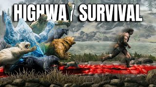 Skyrim, but OH GOD THE ROAD IS TRYING TO KILL ME