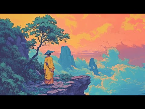 Harp on the Horizon: 5-Minute Lofi Escape