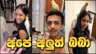 අපේ අලුත් බබා 😍 එයා මට ගොඩක් ආදරෙයි ❤️