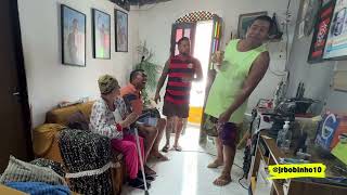 REINALDO CHEGA MUITO ALEGRE EM CASA...