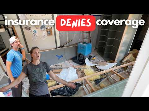 Our Biggest Renovation Emergency EVER | Insurance denies claim so we're doing it ourselves