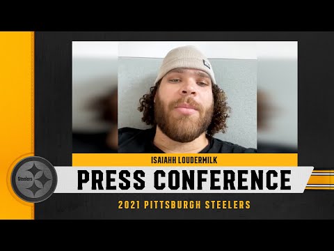 Steelers Press Conference (Jan. 20): Isaiahh Loudermilk | Pittsburgh Steelers video clip