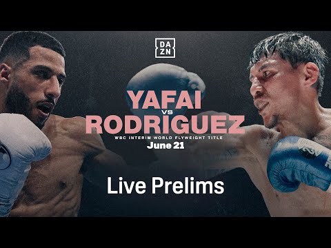 GALAL YAFAI VS. FRANCISCO RODRIGUEZ BEFORE THE BELL LIVESTREAM