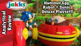Hammer Egg Robot With Sonic Deluxe Playset