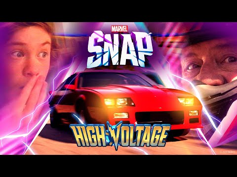 MARVEL SNAP High Voltage | New Limited Time Mode | Launch Trailer ft. John "Motormouth" Moschitta Jr