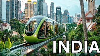 🇮🇳🚝 MUMBAI INDIA: FROM SLUMS TO SKYLINES, Modern India’s Public Transport Revolution, 4k HDR