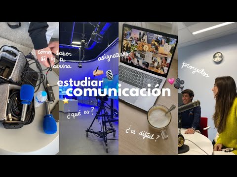 estudiar comunicación | qué es, cómo saber si es tu carrera, asignaturas...