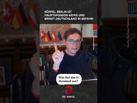 Köppel: Berlin ist Hauptsponsor <strong>Kiews</strong> und bringt Deutschland in Gefahr! #Köppel #Berlin #Ukraine