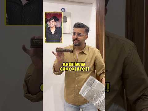 Aayush Sapra Sent me his New Kunafa Cholocate 😳🍫 #shorts