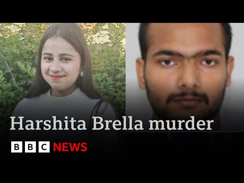 Harshita Brella murder: international manhunt as family in India demand justice | BBC News