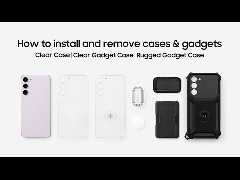 Galaxy S23 Series: How to install and remove cases & gadgets | Samsung