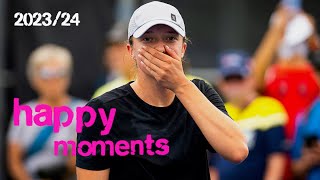 IGA SWIATEK - Happy moments 2023/2024 (Full music video) 👑 💜
