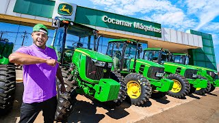 FUI NA CONCESSIONARIA JOHN DEERE COMPRAR UM TRATOR 0KM
