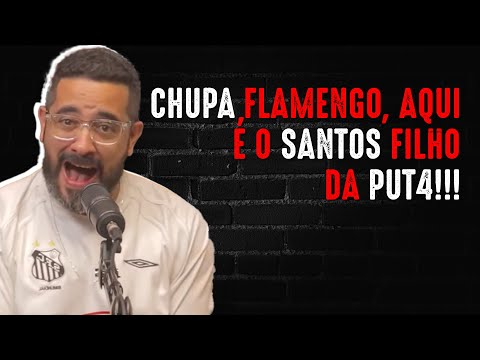 REAGINDO AO GOLAÇO DE EMPATE DO SANTOS