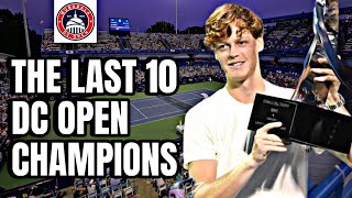The Last 10 Washington DC Open Men’s Singles Champions | ATP Tennis