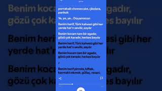 elmas - benim herif (şarkı sözleri)