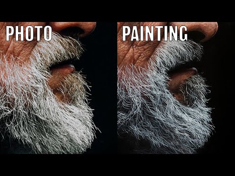 Painting Facial Hair With Oil Paints | Episode #180