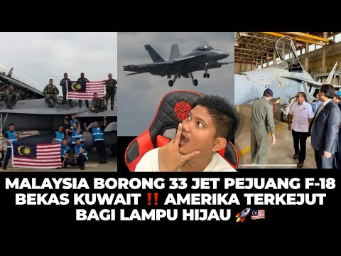 Malaysia Borong 33 Jet F-18! Amerika Pun TERKEJUT Siap Bagi Greenlight! 🚀🇲🇾
