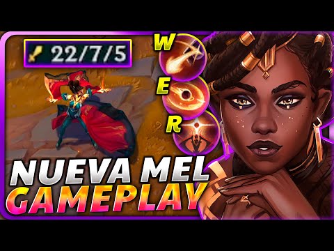 😱¡DESCUBRE a la *NUEVA MEL GAMEPLAY* que TIENE 1 EJECUCIÓN, REFLEJA HABILIDADES y 1 METRALIETA!
