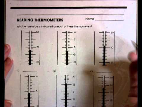 How To Read Thermometer Worksheet , Jobs EcityWorks