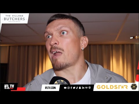 'YOU ARE ****** CRAZY' - OLEKSANDR USYK SWIPES AT TYSON FURY, REACTS TO DUBOIS SCREAMING IN FACE OFF