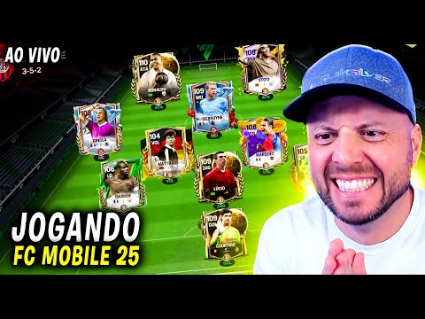 JOGANDO ao VIVO fc mobile 25