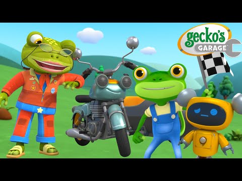 Grandma's Awesome Motorbike Show! 🏍️ | Gecko's Garage 🚚 | Cartoons For Kids | Toddler Fun Learning