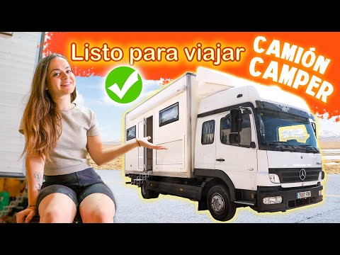 🚚 ¡Preparamos el CAMION CAMPER para viajar! 🔥 CAMPERIZACIÓN Vivir en ruta - Capítulo 15