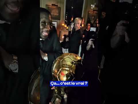« Combien de fois tu vas mettre le Ballon d’Or en story ? » Dembélé : « Comme Benzema ! » 😂 #shorts