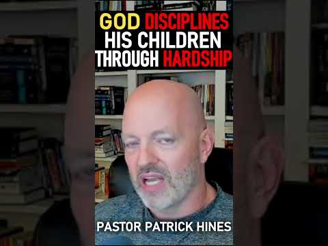 God Disciplines His Children Through Hardship  / Hebrews 12 - Pastor Patrick Hines Podcast #shorts