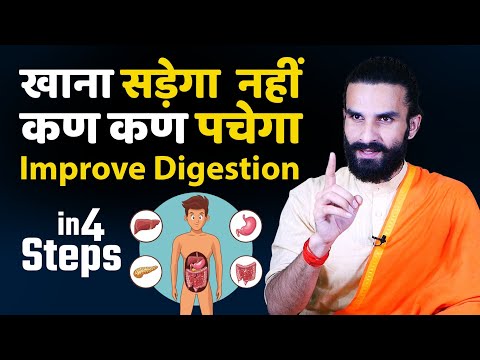 पाचन की अनेक समस्याओं का ये 1 मूल कारण समझ लें / 4 Steps to Fix Your Digestion