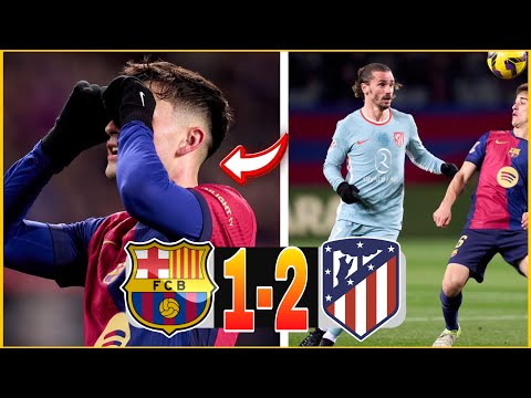 BARÇA 1-2 ATLETICO MADRID PEDRI MASTERCLASS GACHÉ..