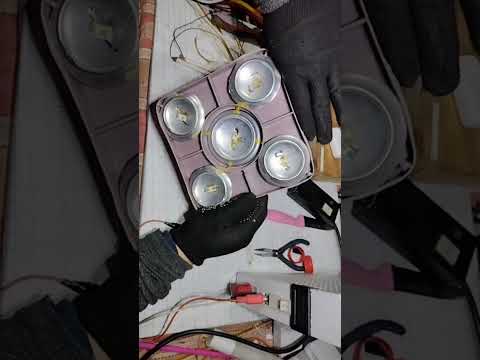 iluminación LED con Reciclado ♻️ Fabricación Casera de Focos extra duración Parte1😃👌🔋🪫✅👍🇨🇱