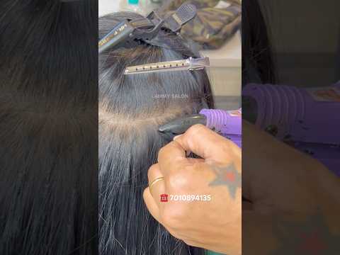 Hair Extensions ✨ Lammy Salon #shorts #hairextensions #chennai