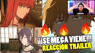 ¡¡¡SE VIENE!!! REACCIONO AL TRAILER DE LA PELICULA DE CHAINSAW MAN