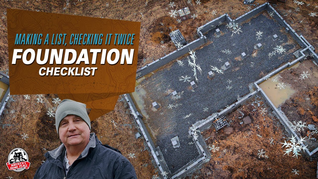 Our Foundation Checklist