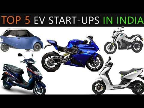 Top 5 EV Start-ups in India | Electric Vehicles Start-ups