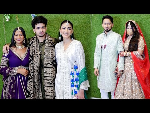 Adnan07 Sangeet Ceremony - Sana, Vishal & Shivani Together FIRST TIME After Bigg Boss