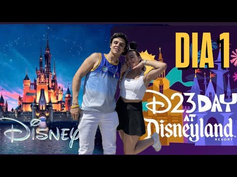 D23 EXPO 2024 - DIA 1 EN DISNEYLAND (VLOG) | Zamy Baumüller