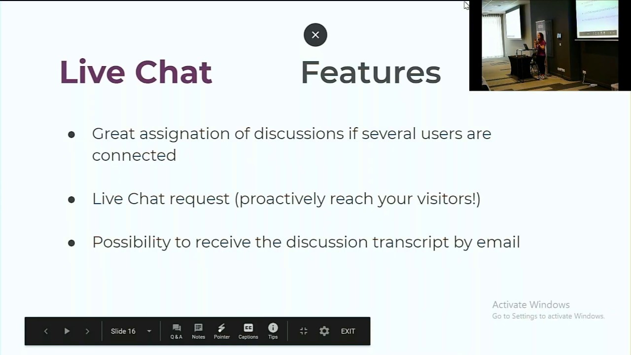 Live Chat: a Great Way to Engage with Your Customers | 10/8/2019

This presentation will show you how to take advantage of the Odoo LiveChat tool, and use it to reach out to different types of ...