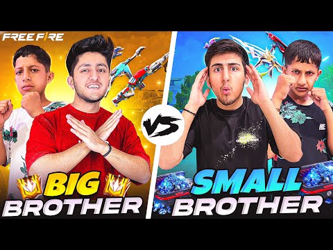 Big Brothers Vs Small Brothers 2 Vs 2 Free Fire Amazing Gameplay Who Will Win 😂 - Free Fire