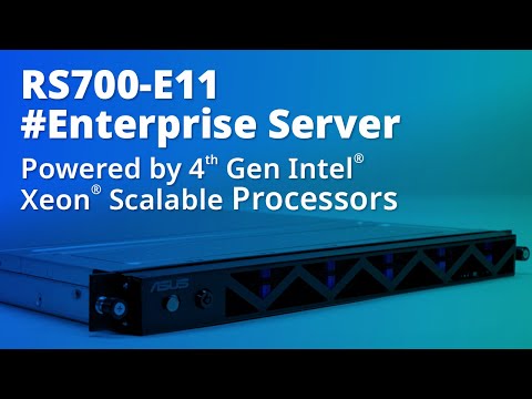 ASUS Enterprise Server Solution powered by 4th Gen Intel Xeon Scalable Processors