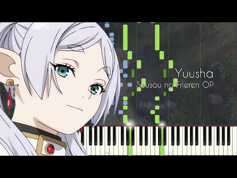 [FULL] Yuusha - Sousou no Frieren OP - Piano Arrangement [Synthesia]